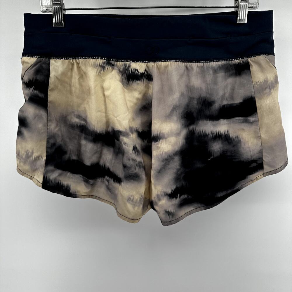 Calia Kick it Up Running Shorts Tie Dye Mid Rise Liner Pocket Navy Blue Medium - Picture 5 of 5